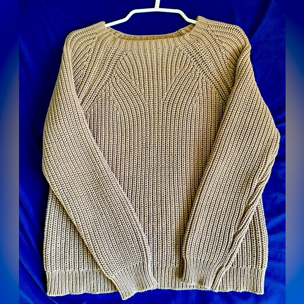 J Crew Tan Sweater